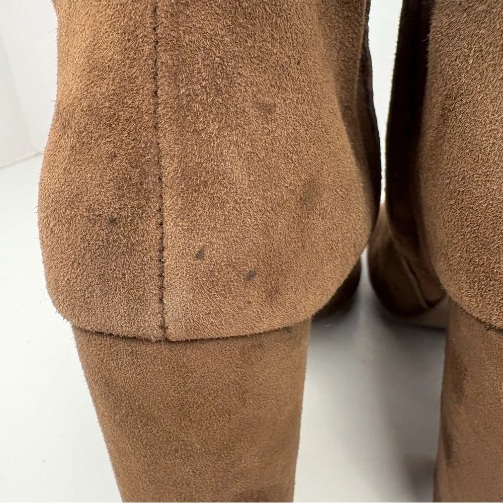Kenneth Cole Carrah Women’s Brown Suede Over the Knee Boots Size 8M